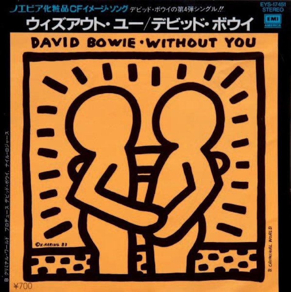 David Bowie, Without you by Keith Haring