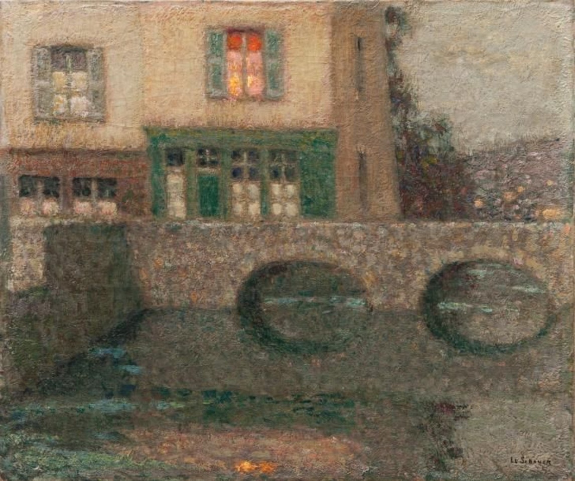 The bridge by Henri Le Sidaner