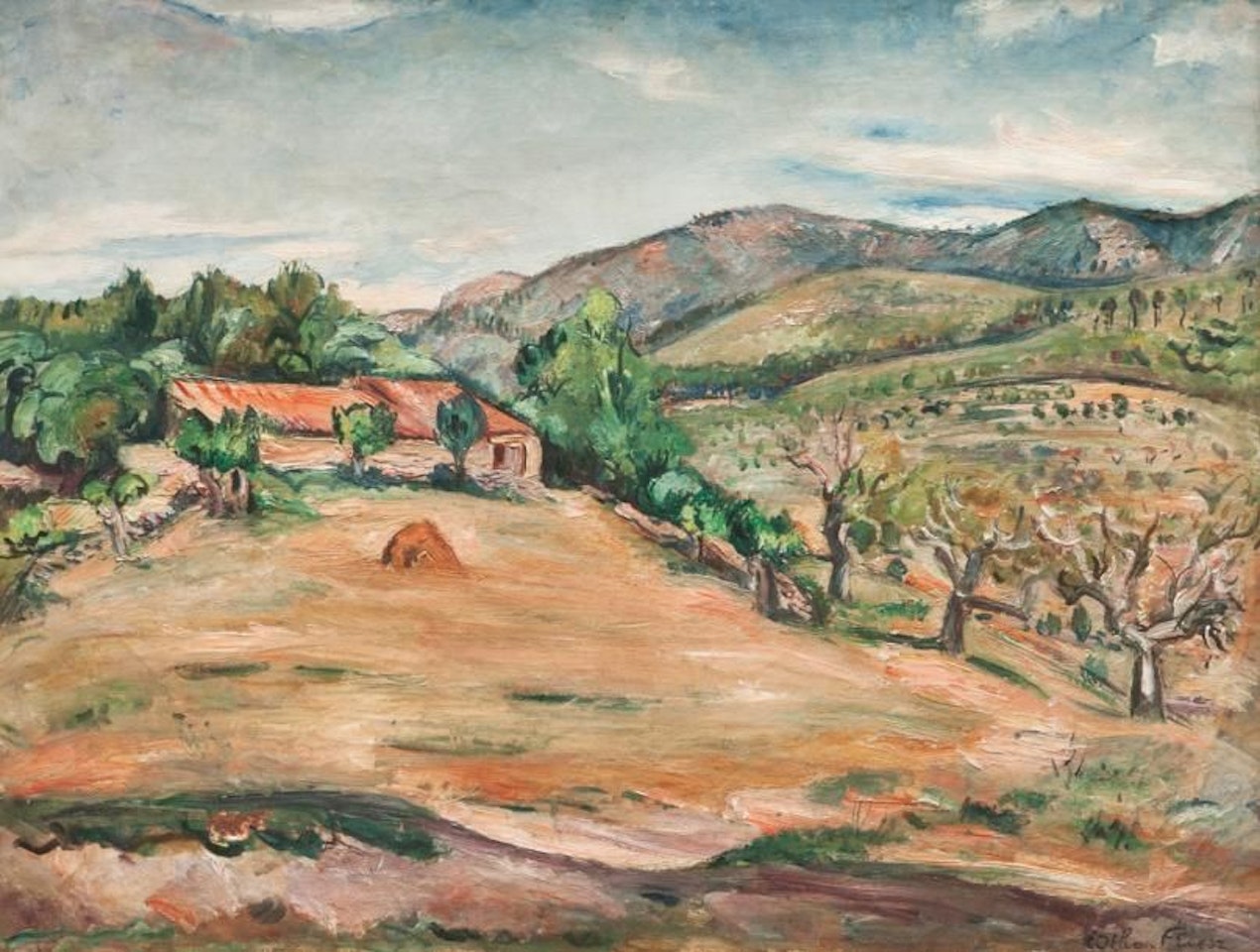 Landscape in Provence by Othon Friesz