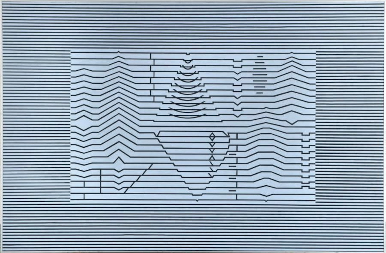 Tance P1293 by Victor Vasarely