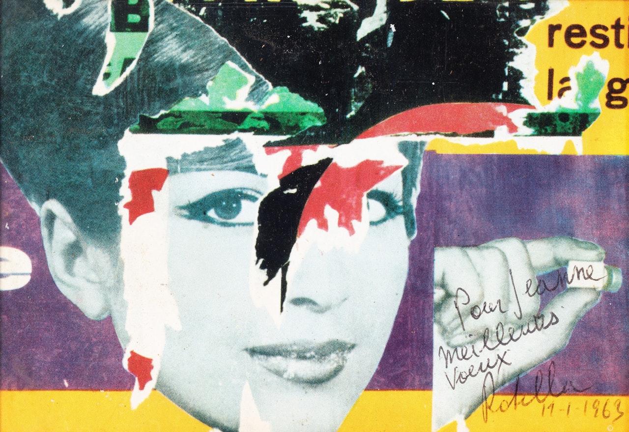 Untitled by Mimmo Rotella