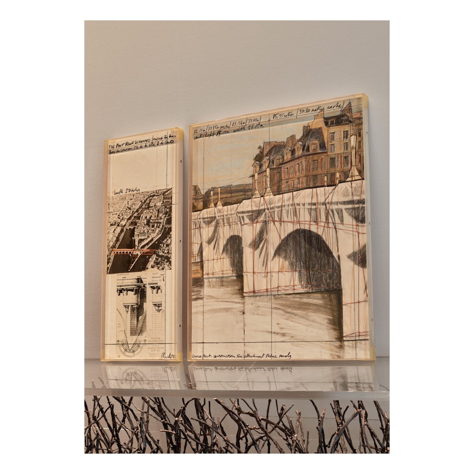 The Pont Neuf Wrapped: Project for Paris by Christo