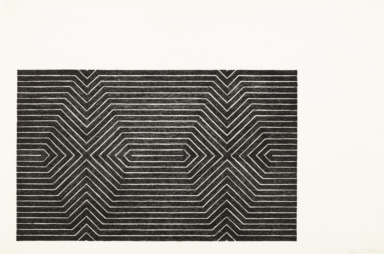Untitled by Frank Stella