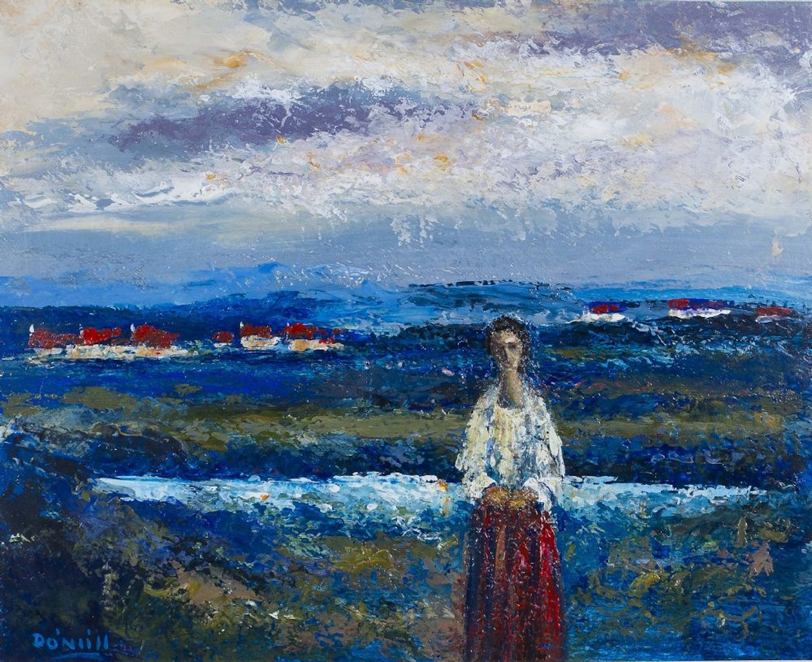 GIRL IN A LANDSCAPE by Daniel O'Neill