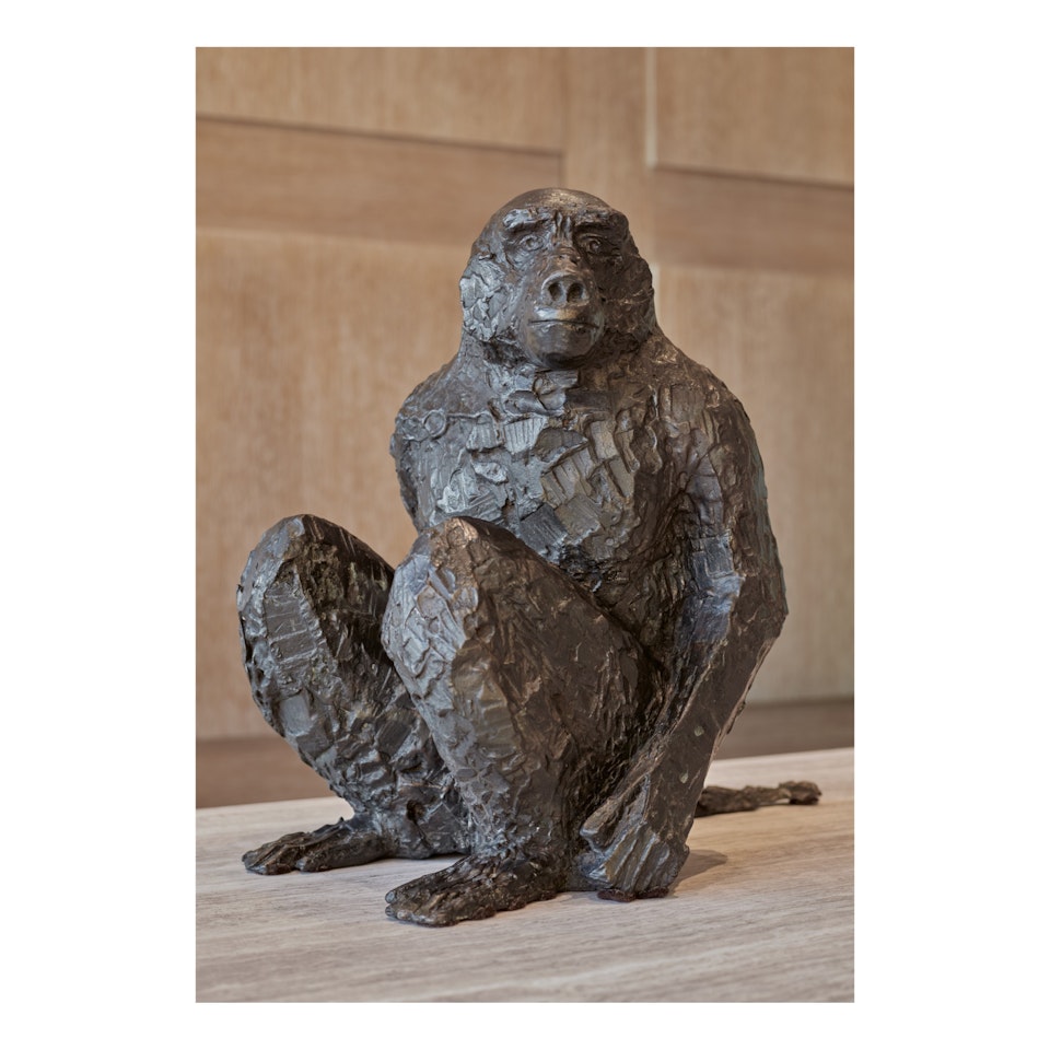 Seated Baboon by Elisabeth Frink