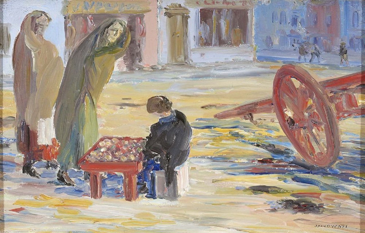 THE LITTLE MERCHANT by Jack Butler Yeats