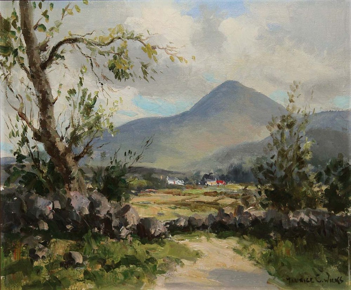 SLIEVE DONARD, MOURNE MOUNTAINS by Maurice Canning Wilks