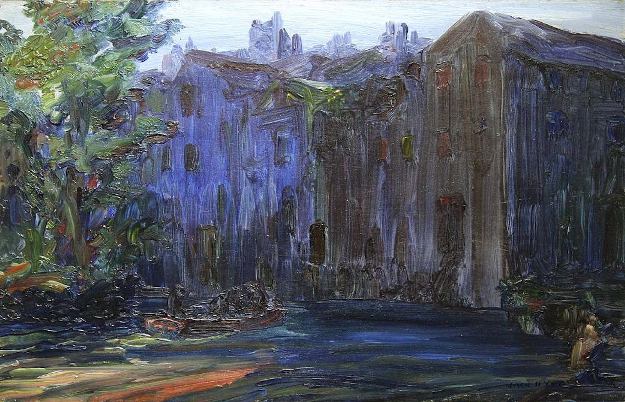 THE RETURN FROM THE PICNIC by Jack Butler Yeats
