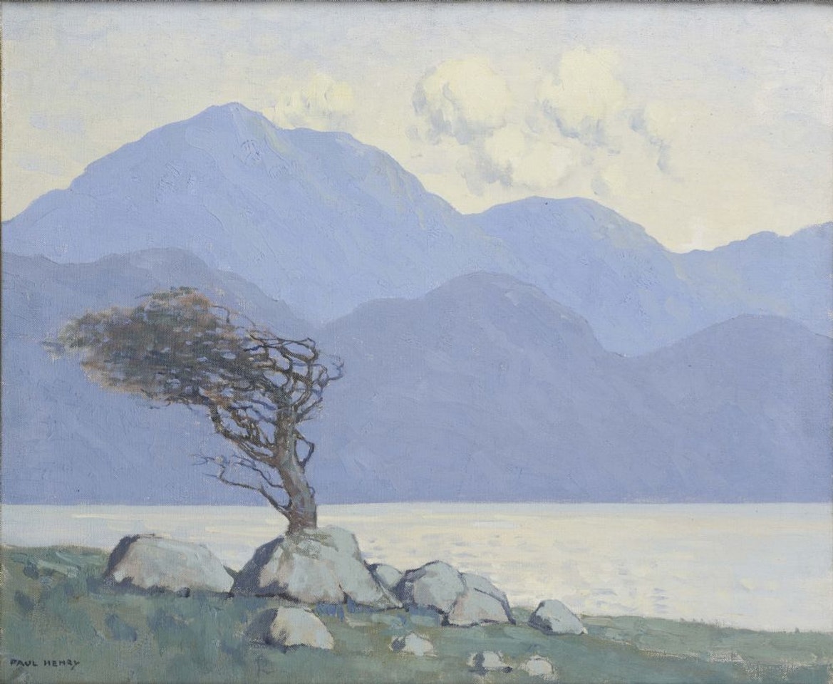 THE WIND BLOWN TREE, KILLARY HARBOUR by Paul Henry