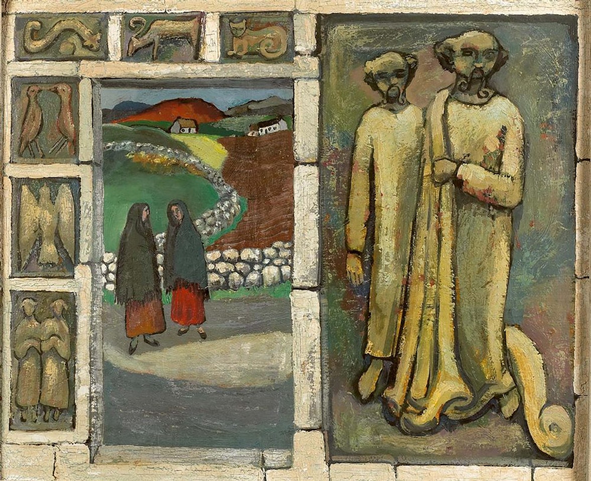 THE PAST IN THE PRESENT by Gerard Dillon