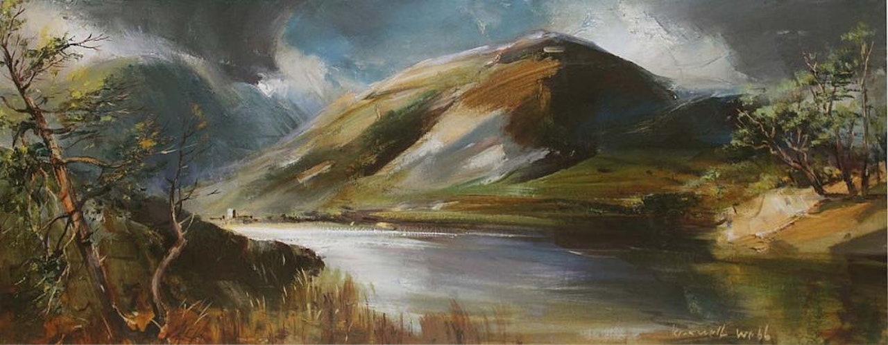 LAKE LANDSCAPE by Kenneth Webb