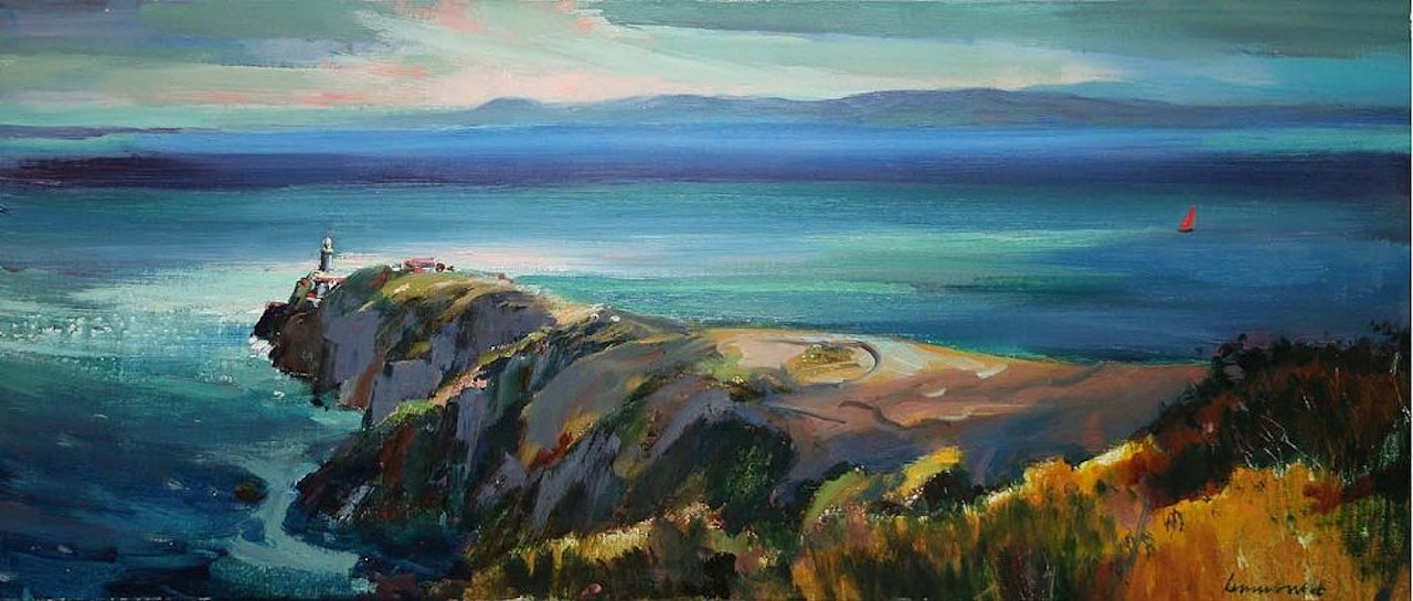 BAILY LIGHTHOUSE, HOWTH HEAD by Kenneth Webb