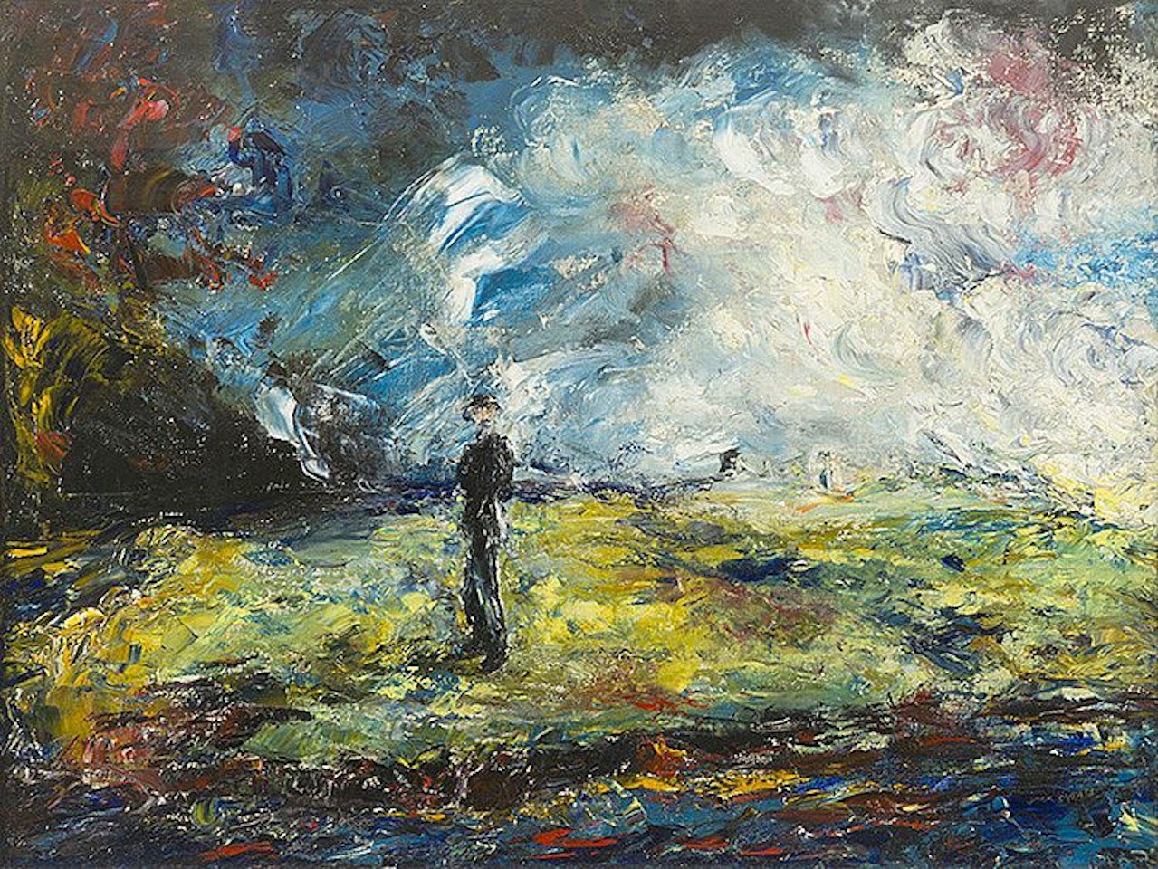 THE NIGHT HAS GONE by Jack Butler Yeats