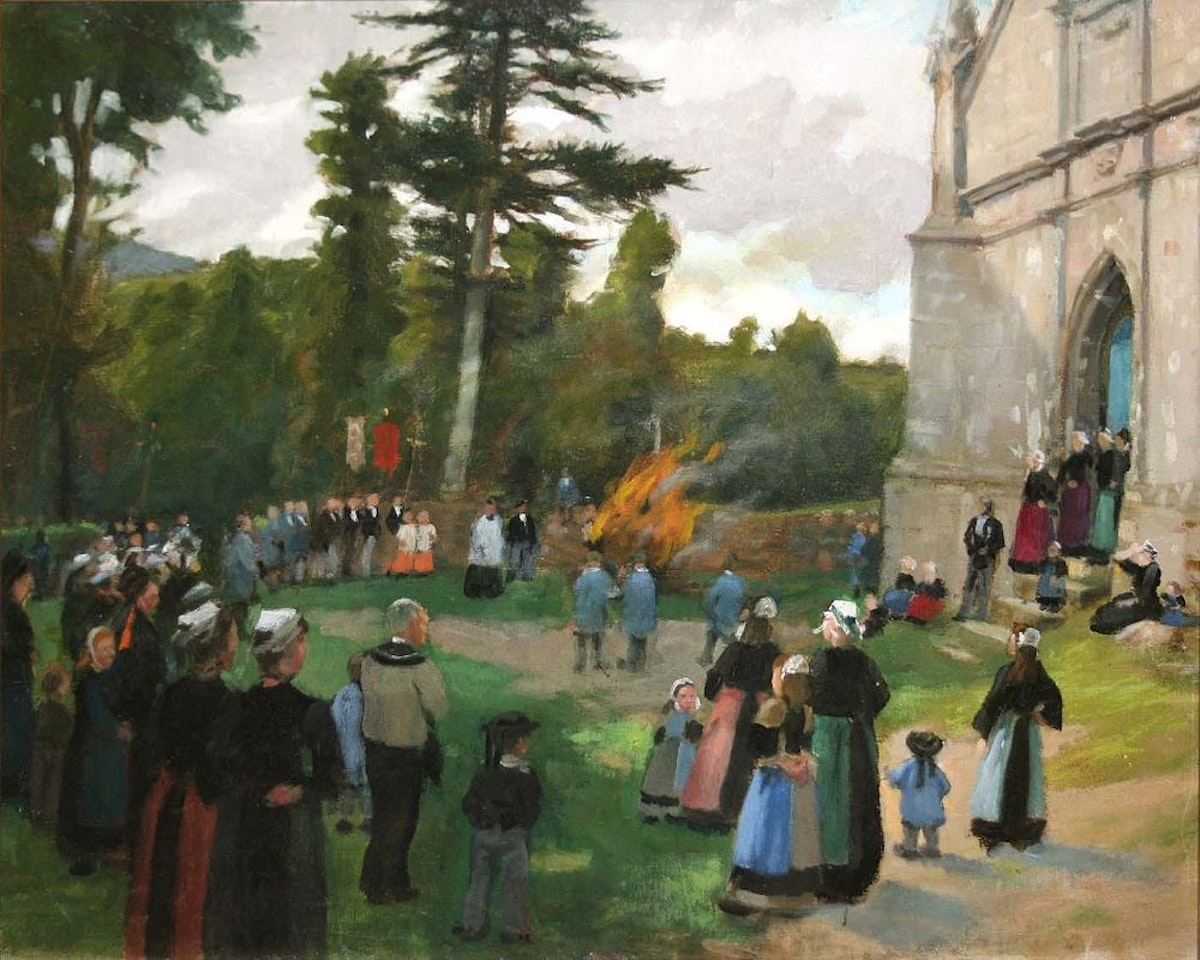 BRETON MARCH by Norman Garstin
