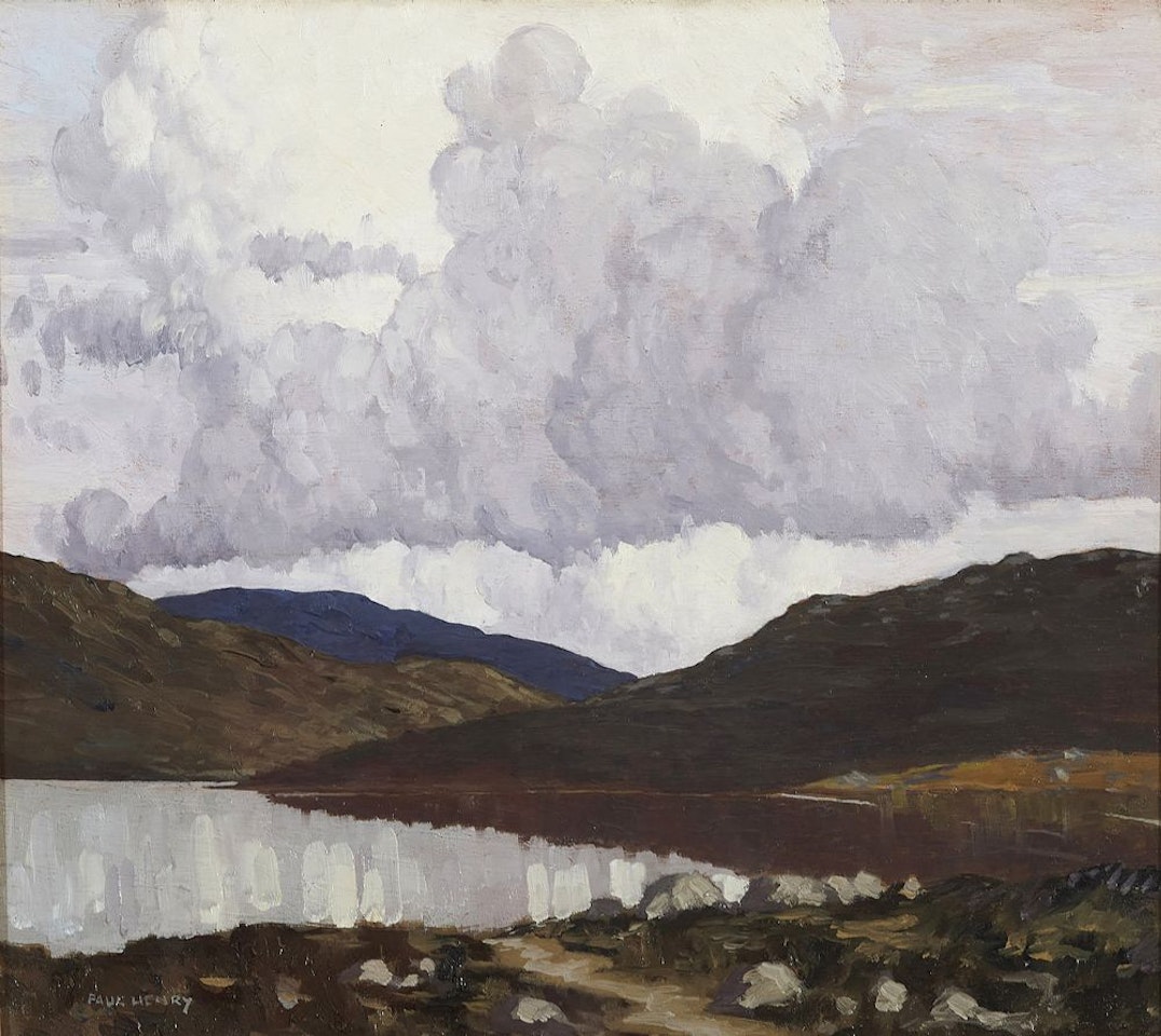LAKE AND HILLS, CONNEMARA by Paul Henry