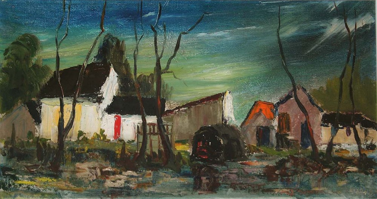 FARMYARD by Kenneth Webb