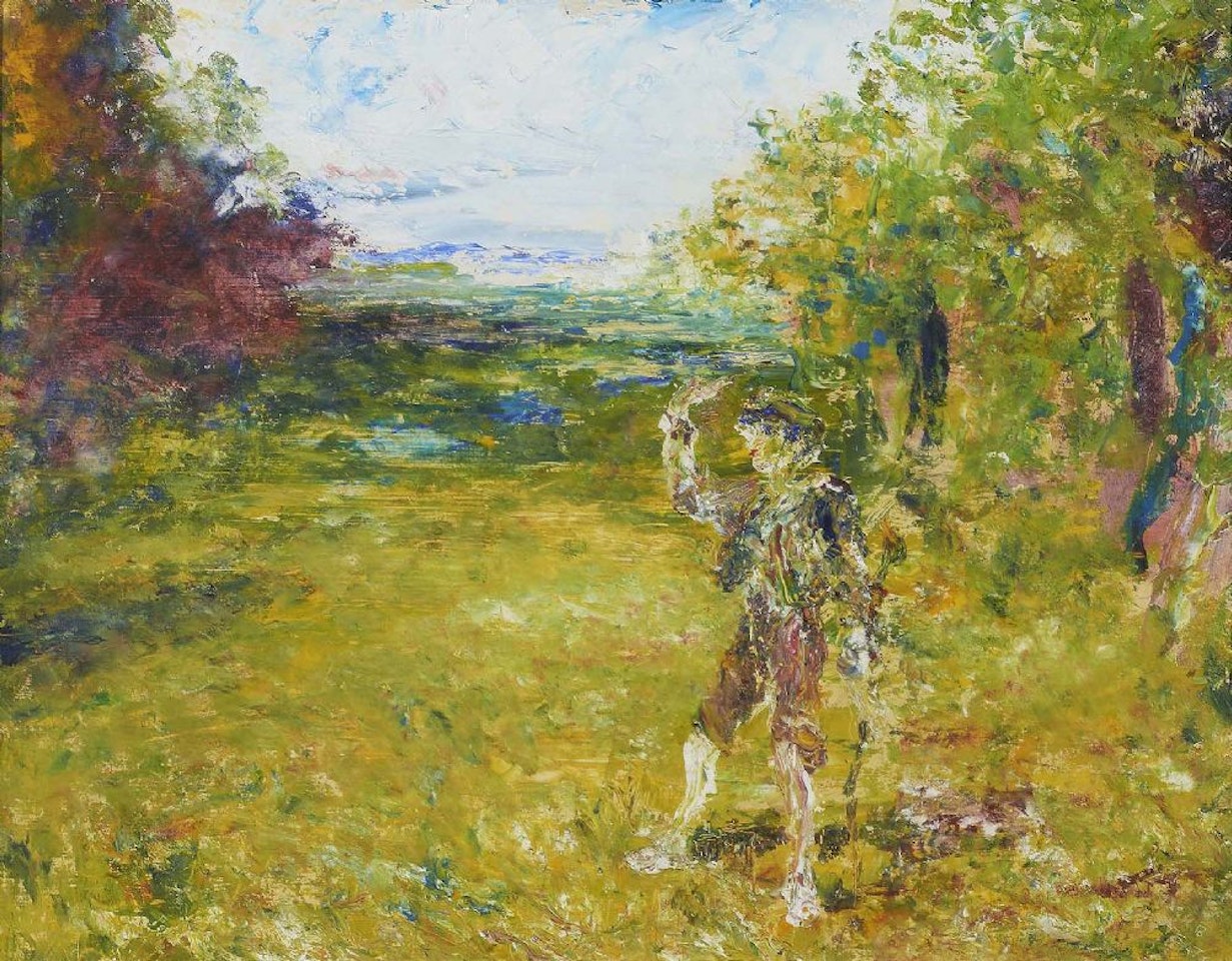 FROM THE WOODS SHADOW by Jack Butler Yeats