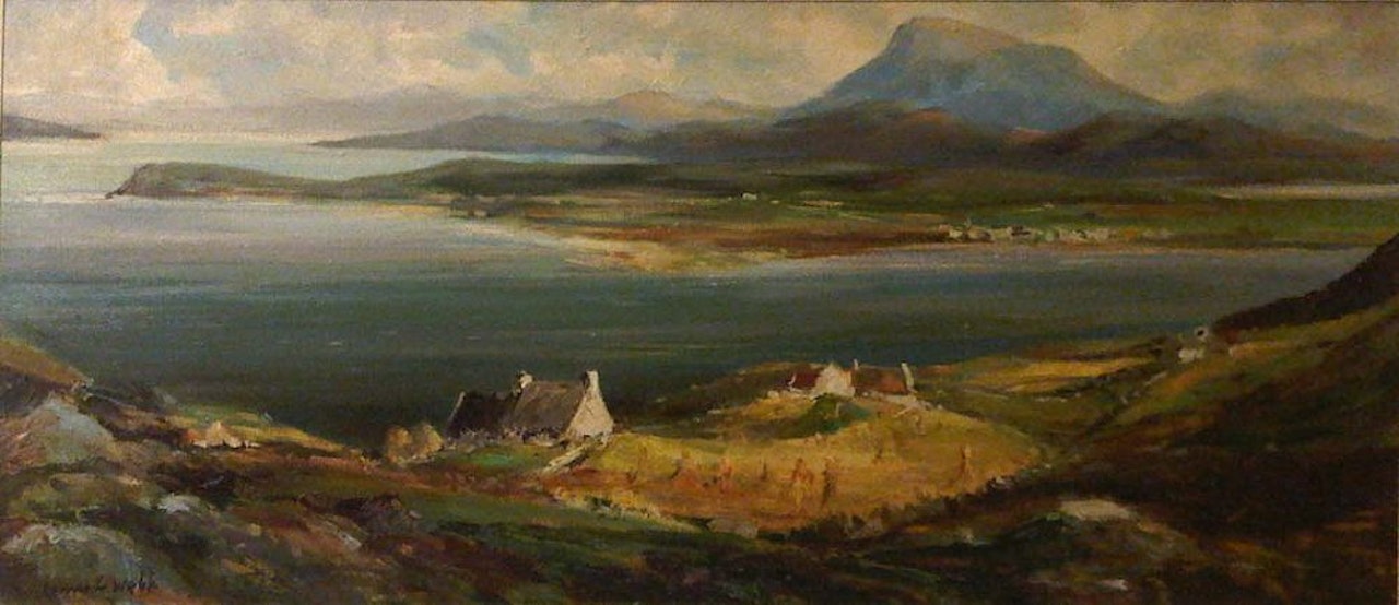 MUCKISH PANORAMA, FROM HORN HEAD, CO DONEGAL by Kenneth Webb