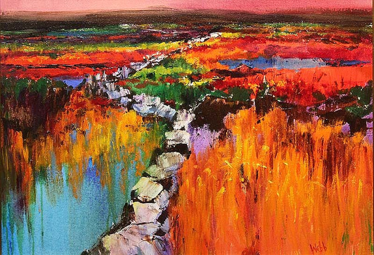 JANUARY BOG by Kenneth Webb