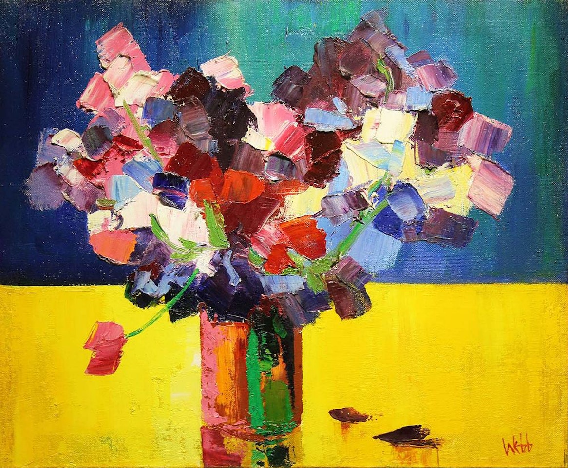 FLOWERS IN A VASE by Kenneth Webb