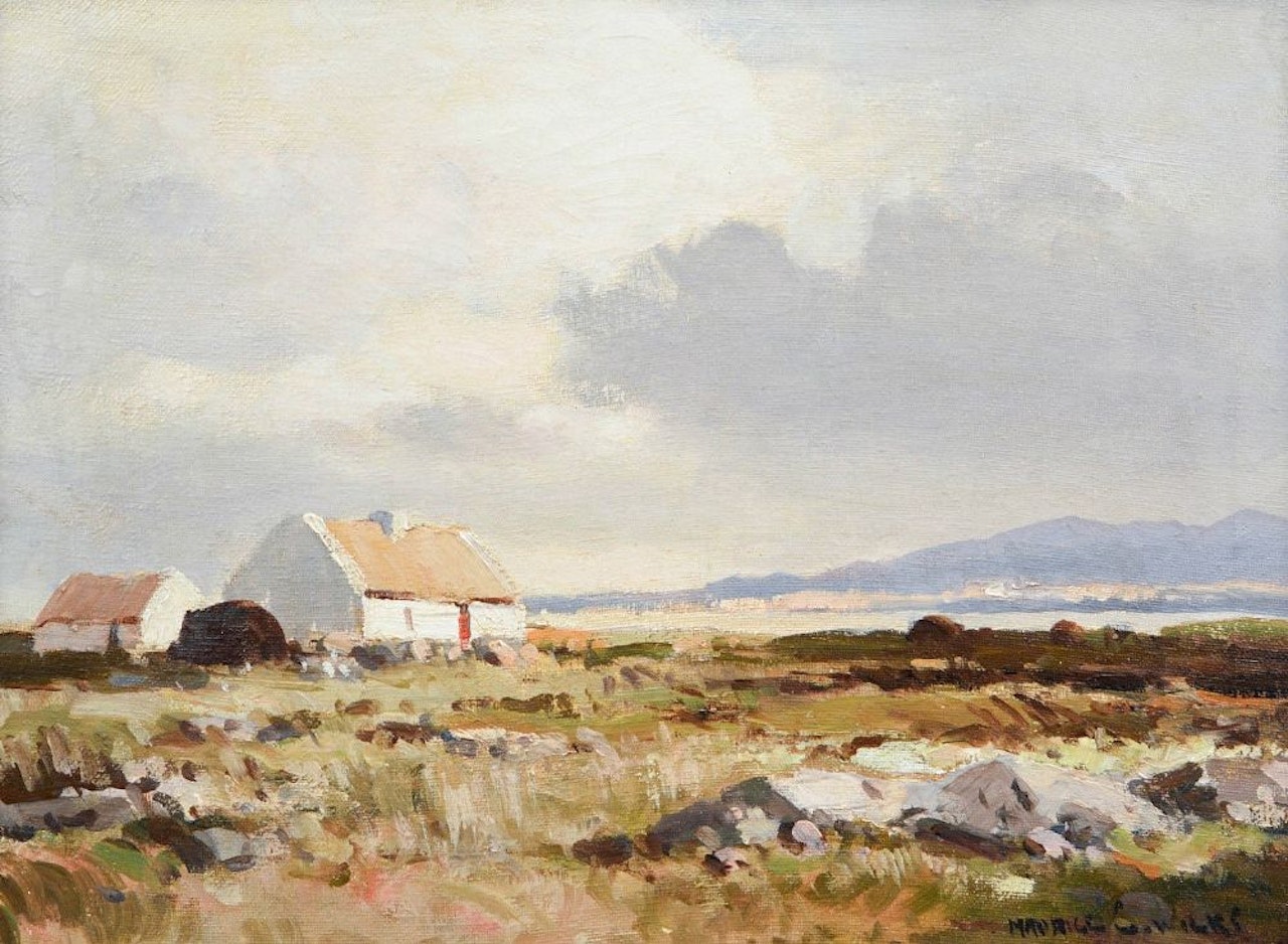 GALWAY LANDSCAPE by Maurice Canning Wilks