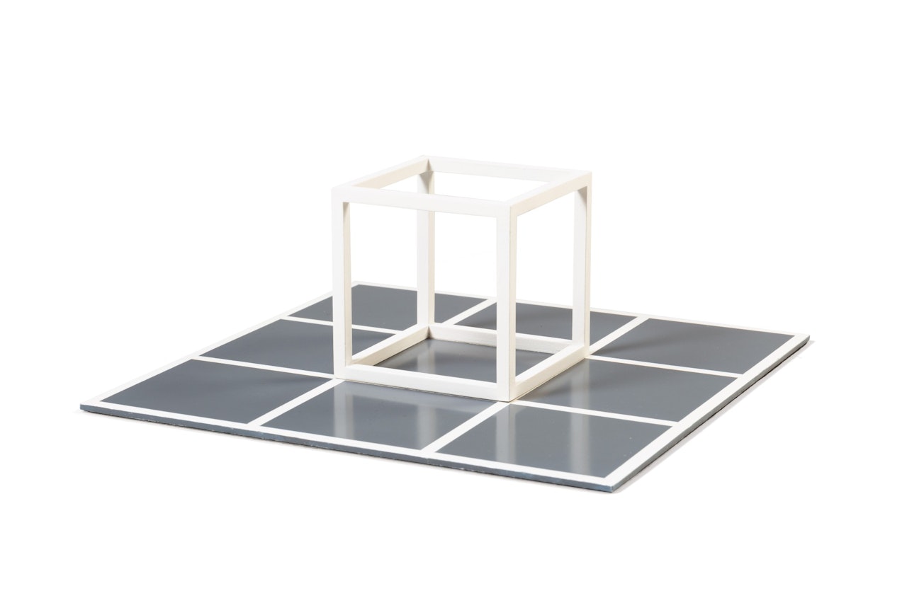 Cube/Base by Sol LeWitt