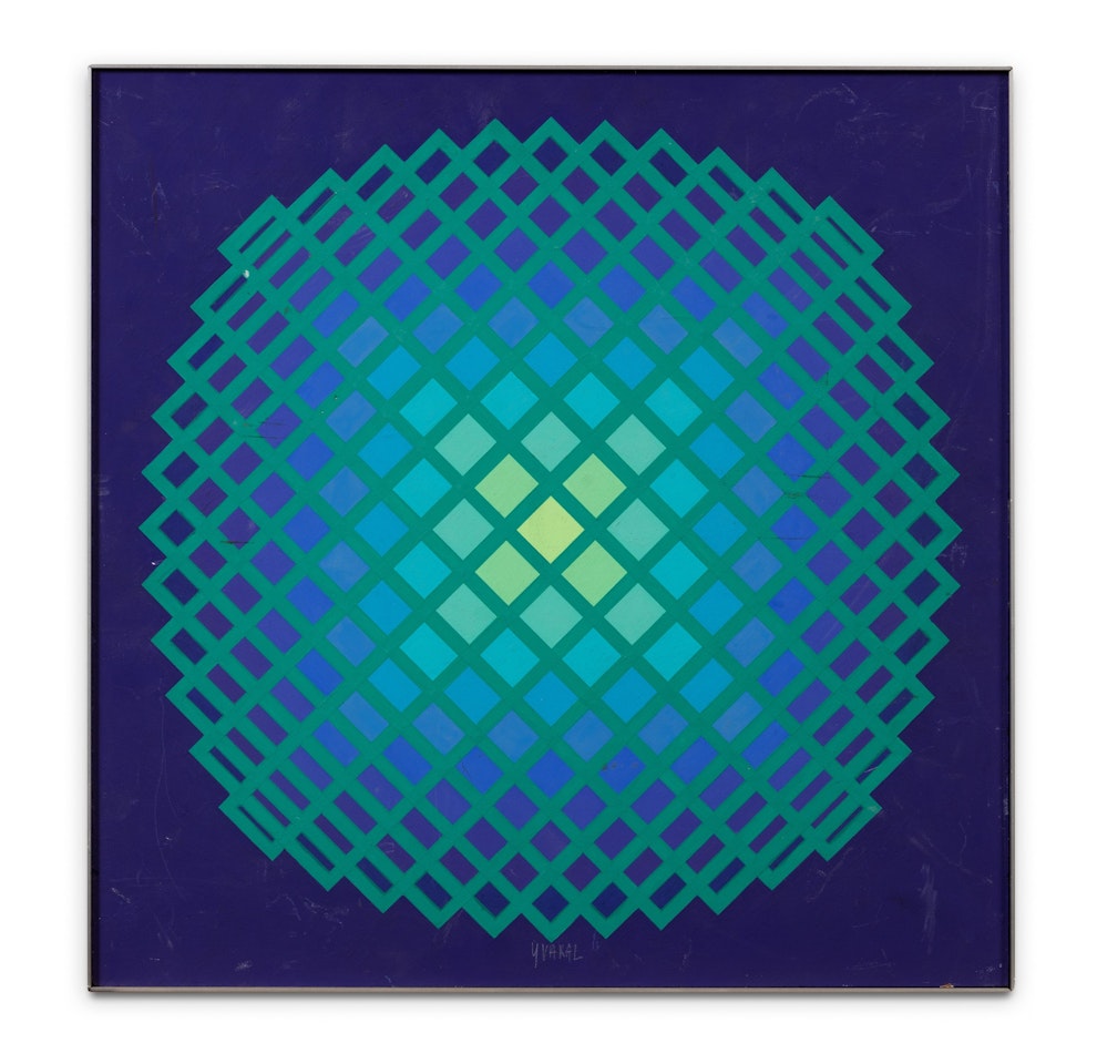 Difraction Polychrome by Jean-Pierre Yvaral
