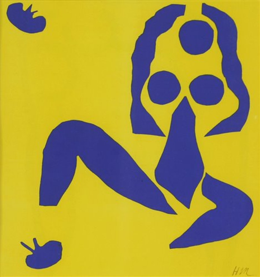 NU BLEU IV by Henri Matisse