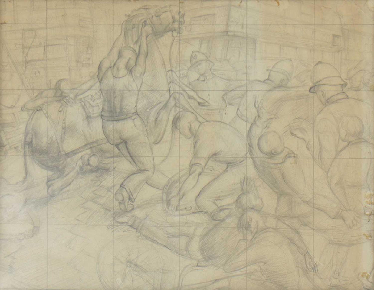 A Riot, possibly Cable Street by English School