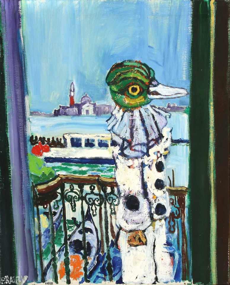 VENICE BALCONY by John Bratby
