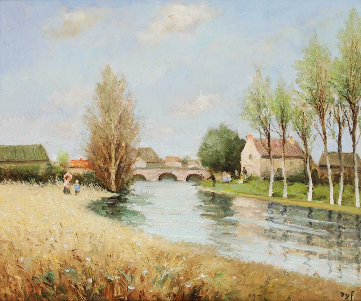 LE SEREIN À CHABLIS by Marcel Dyf