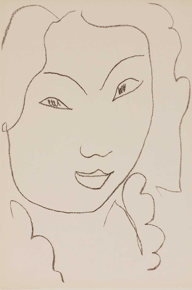 "Sur l"Arc Vert" (Duthuit, 37) from ‘Poésies Antillaises" by Henri Matisse