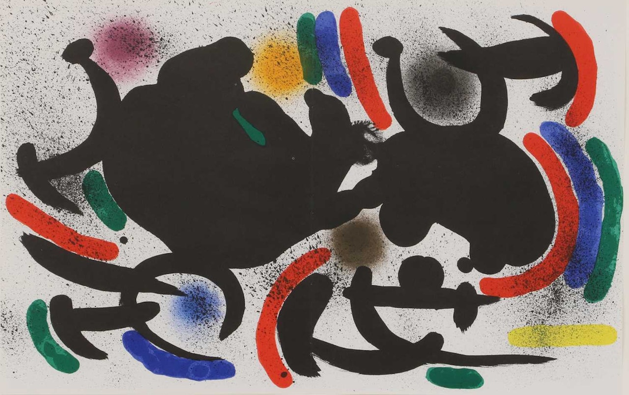"Original Lithography VII" (Mourlot 863) by Joan Miró