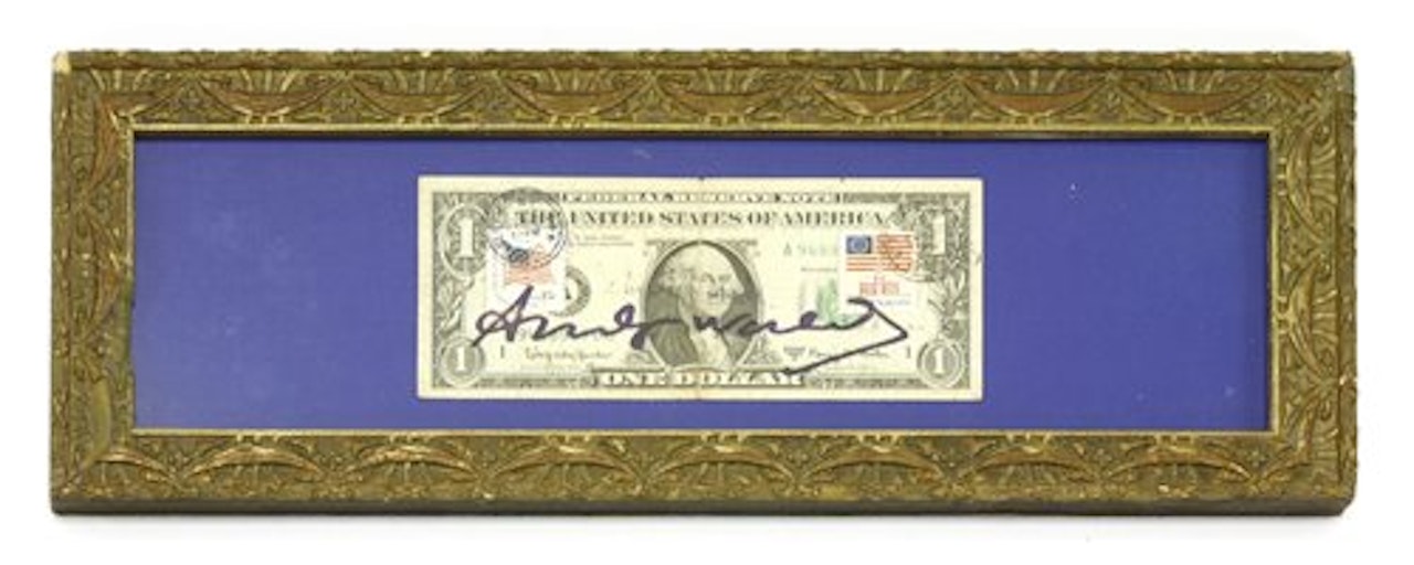 DOLLAR BILL by Andy Warhol