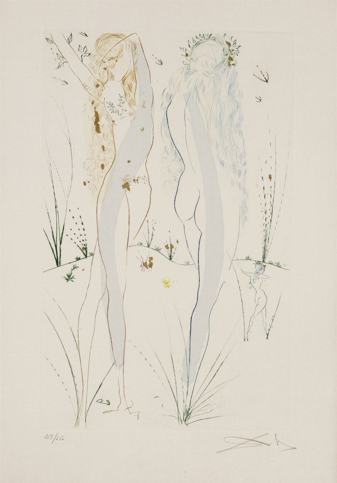 RETURN, RETURN, SHULAMITE (MICHLER/LÖPSINGER 479) by Salvador Dali