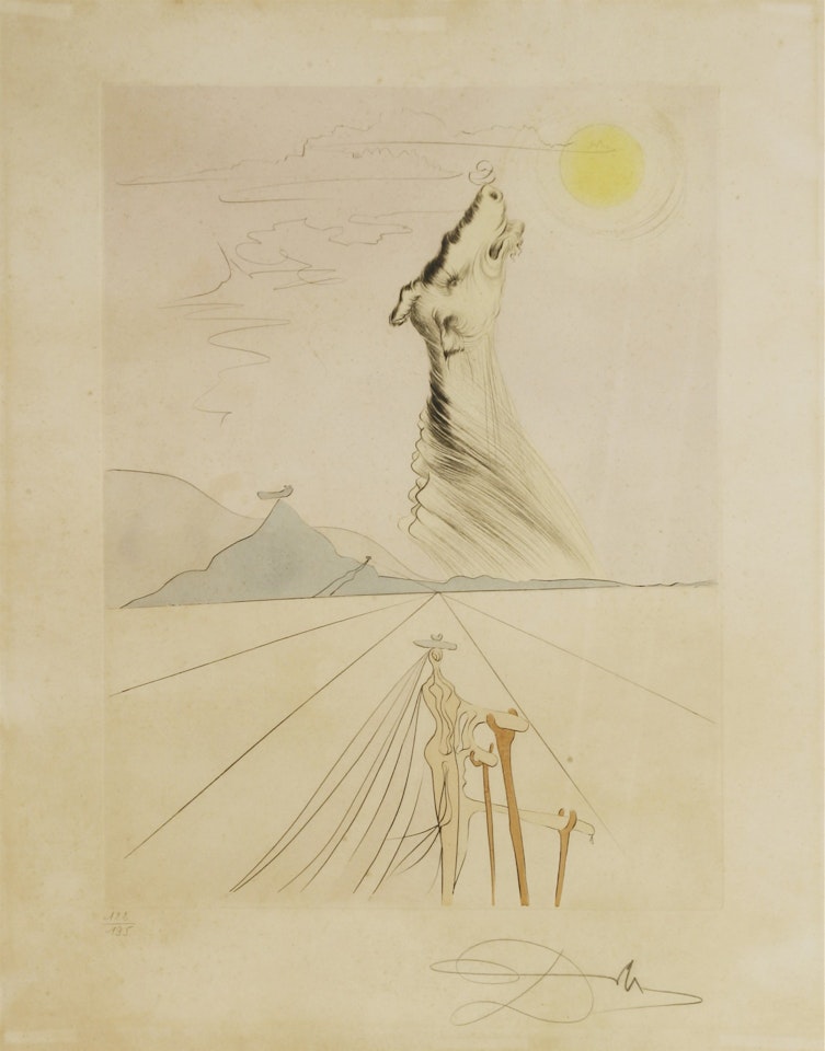 BENJAMIN (MICHLER/LÖPSINGER 619) by Salvador Dali
