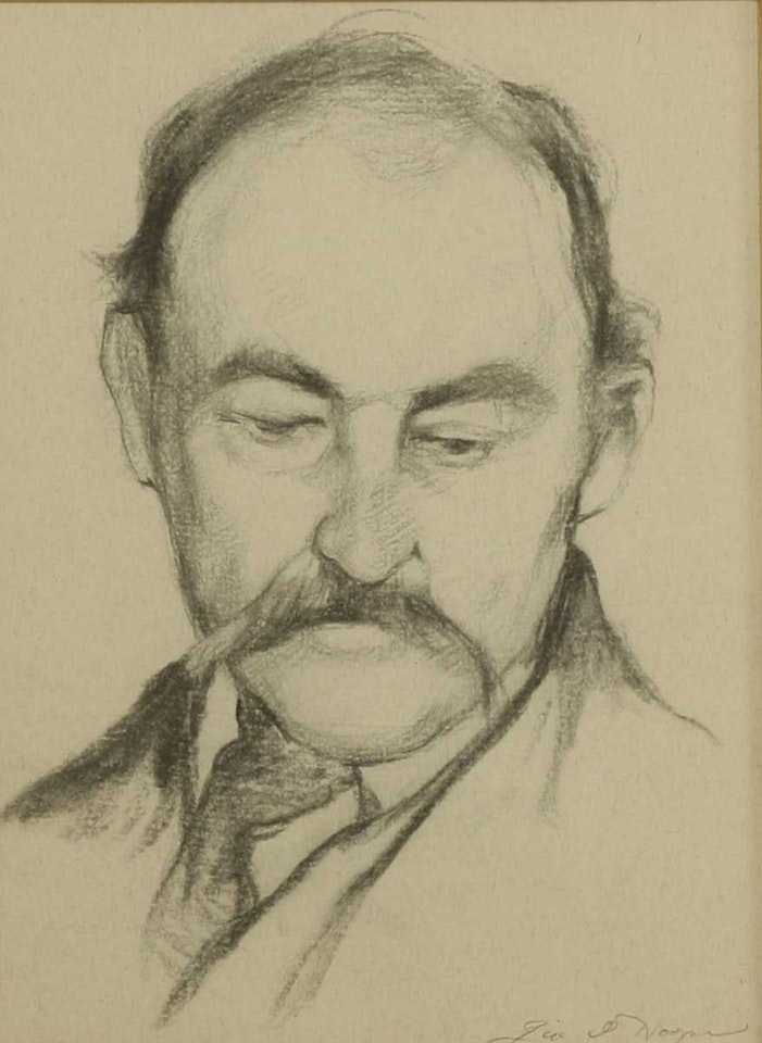 PORTRAIT OF THOMAS HARDY by English School