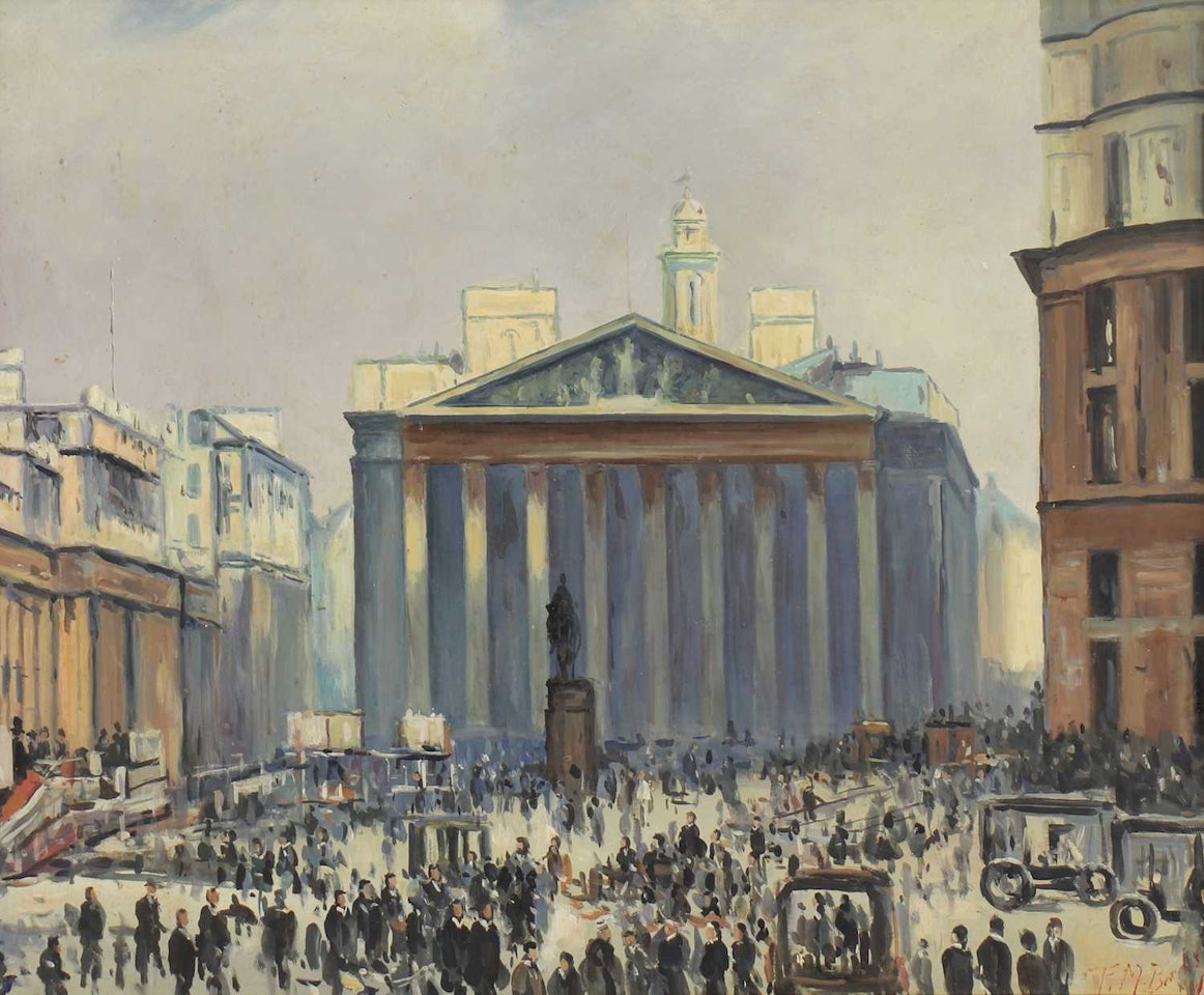 The Royal Exchange, London by English School