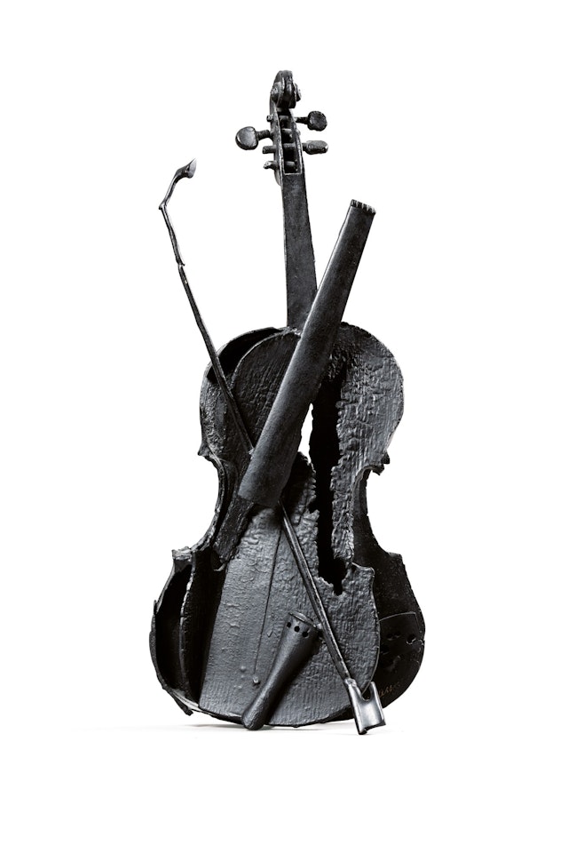 Paganini's Ashes by Arman