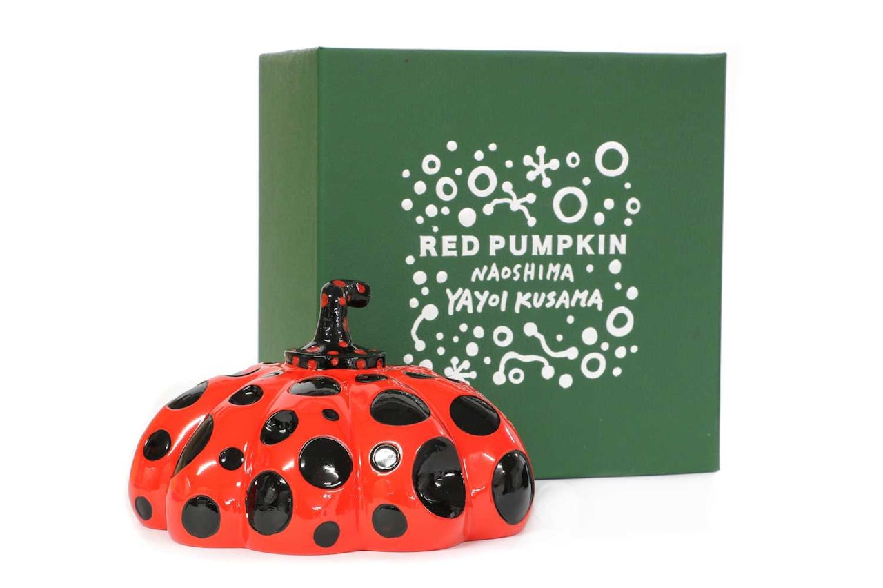 Red Pumpkin, Naoshima by Yayoi Kusama