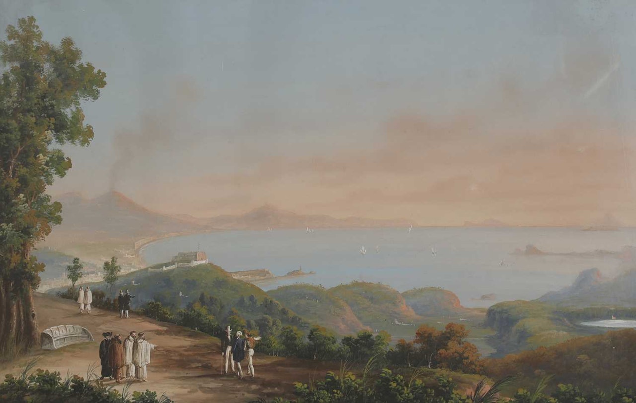 Camaldoli, Bay of Naples by Neapolitan School