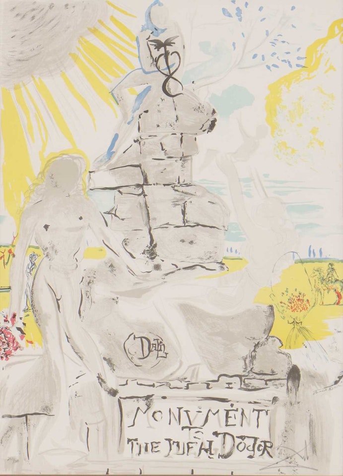 "Monument to the Ideal Doctor" by Salvador Dali