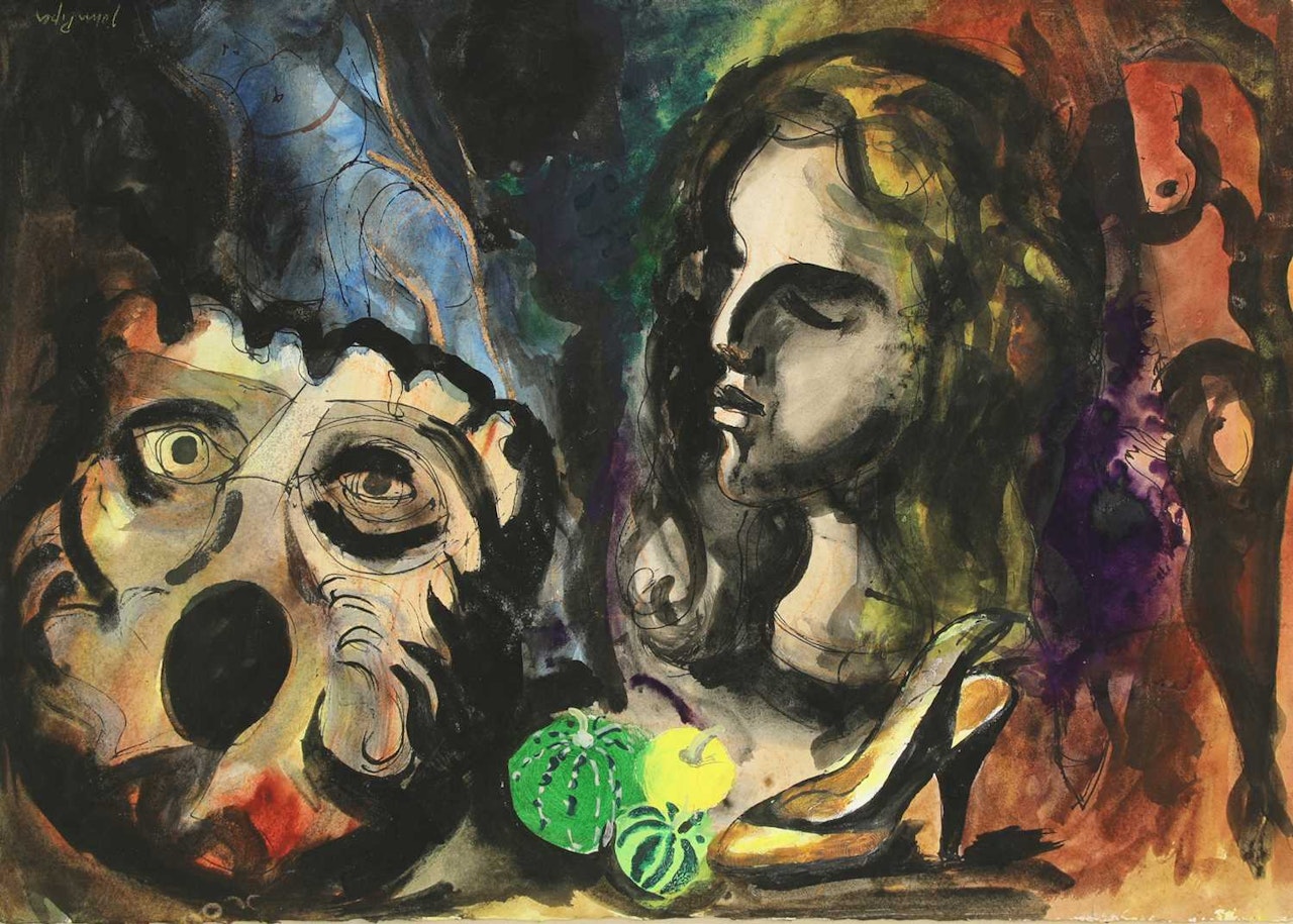Still Life with a Gargoyle by John Piper