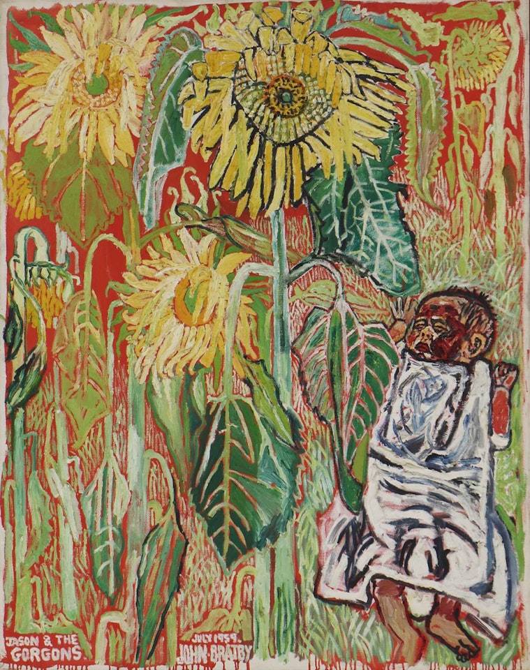 "Jason & the Gorgons" by John Bratby