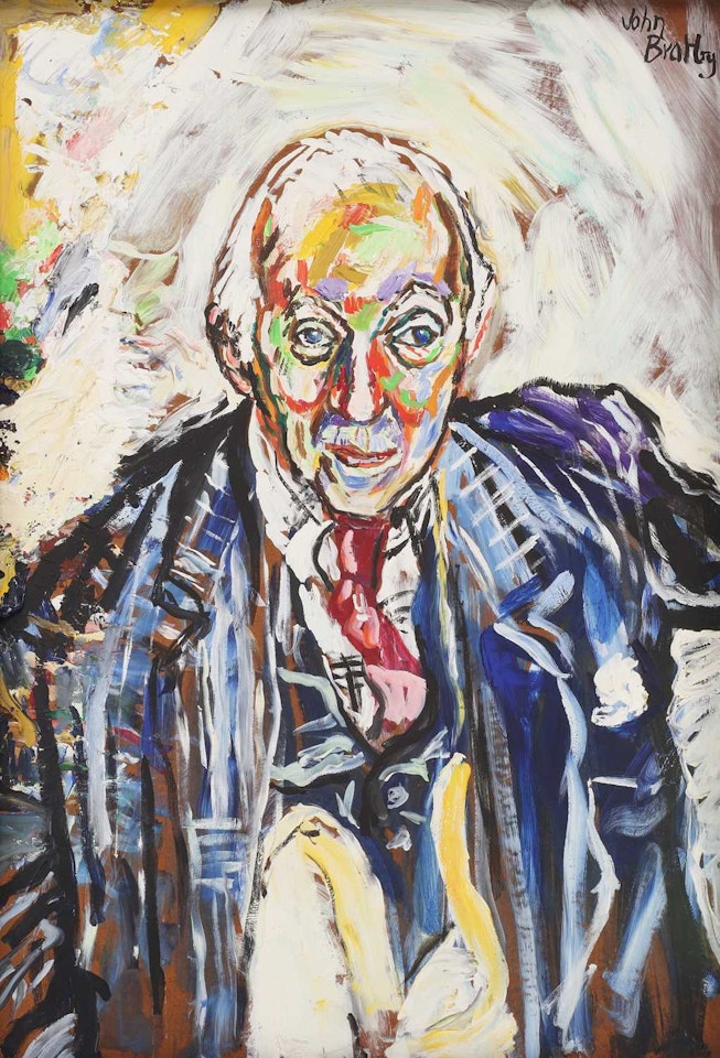 Portrait of Wilfrid Hyde-White (1903-1991) by John Bratby