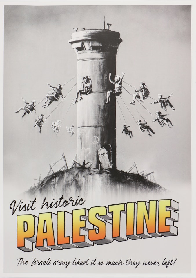 "Visit Historic Palestine" by Banksy