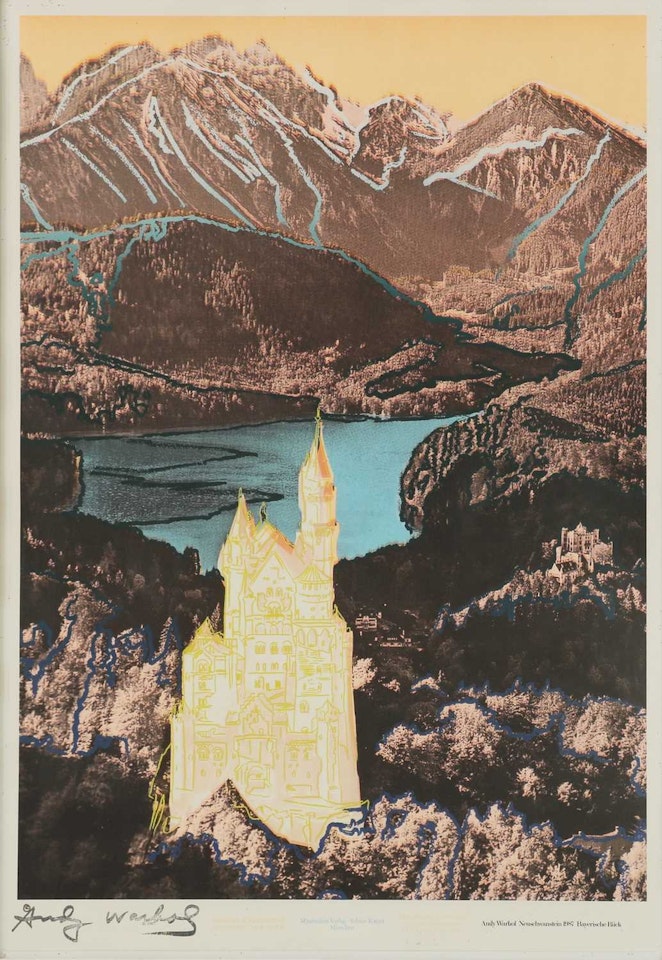 "Neuschwanstein" by Andy Warhol