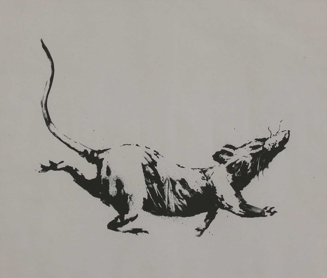 GDP rat by Banksy