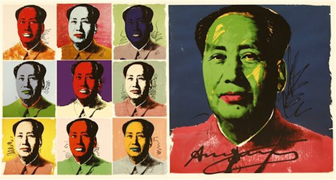 MAO ANNOUNCEMENT CARD by After Andy Warhol