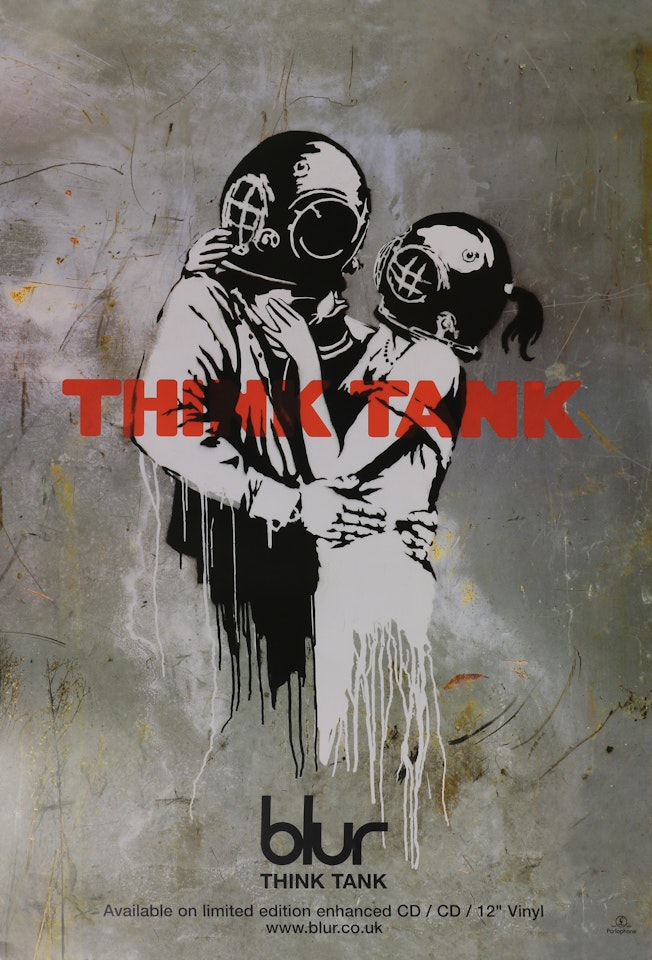 Think Tank poster by Banksy
